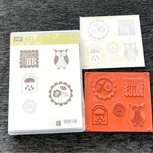 New Stampin Up! Punch Bunch set of 5 stamp kit